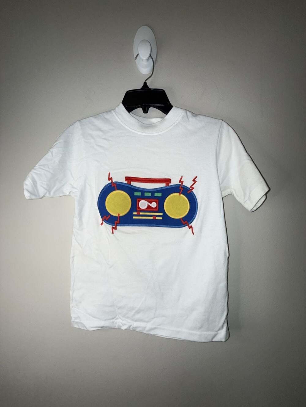 Kevly's Kids Vintage 90s Boombox Graphic T-Shirt